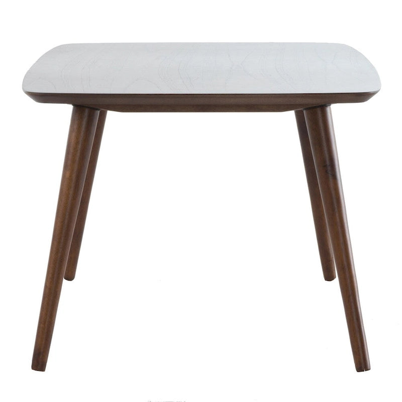 Table basse rectangulaire en bois Mid-Century - 39,50 L x 23,70 l x 18,25 H