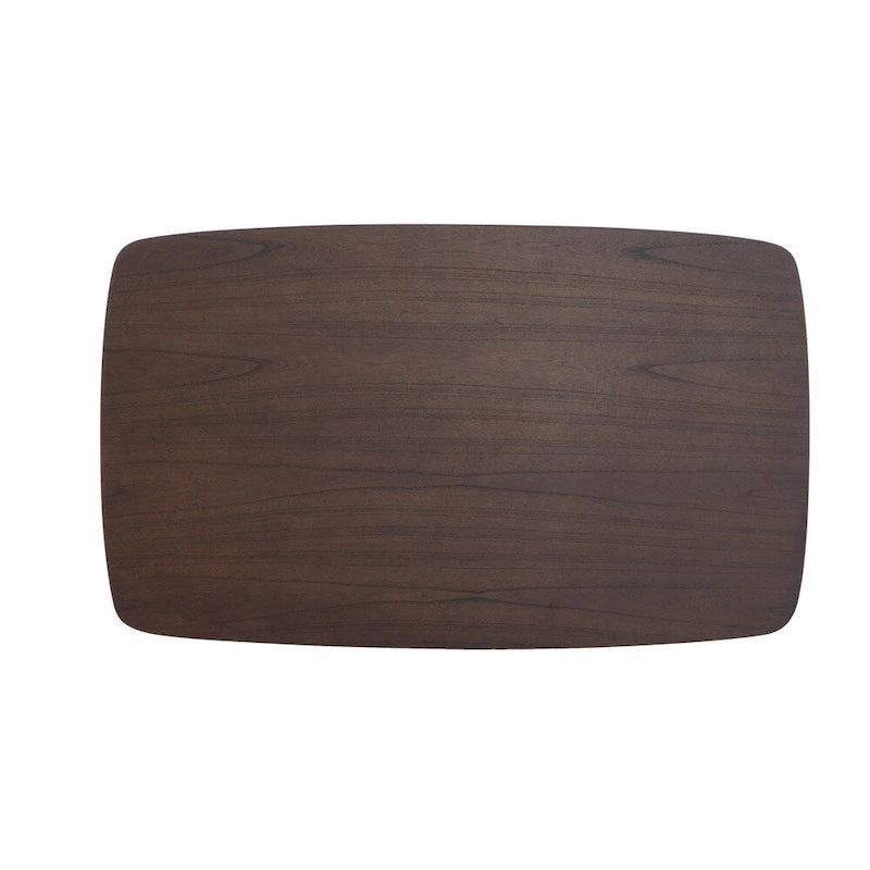 Table basse rectangulaire en bois Mid-Century - 39,50 L x 23,70 l x 18,25 H