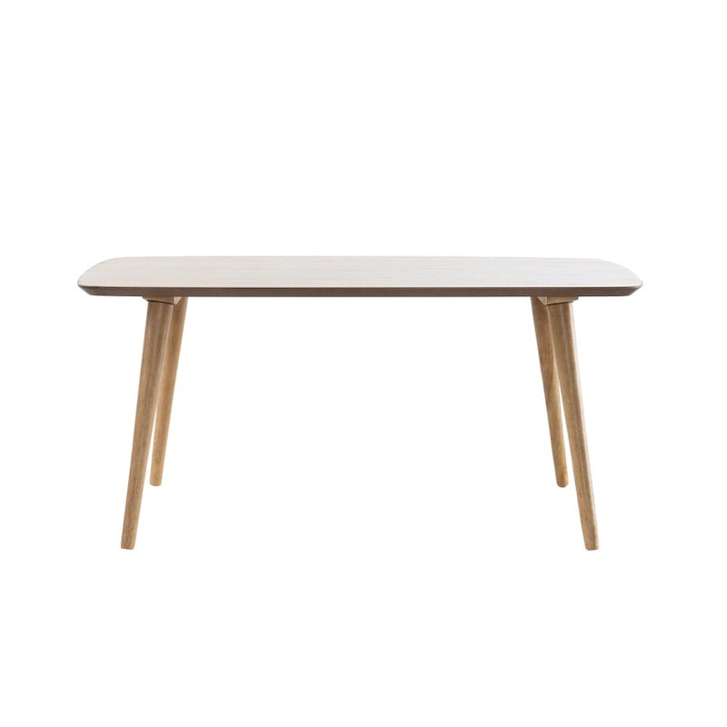 Table basse rectangulaire en bois Mid-Century - 39,50 L x 23,70 l x 18,25 H
