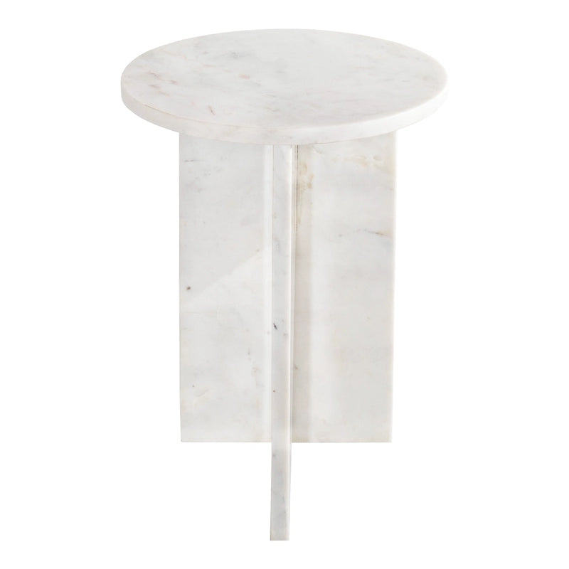Table d'appoint ronde géométrique moderne