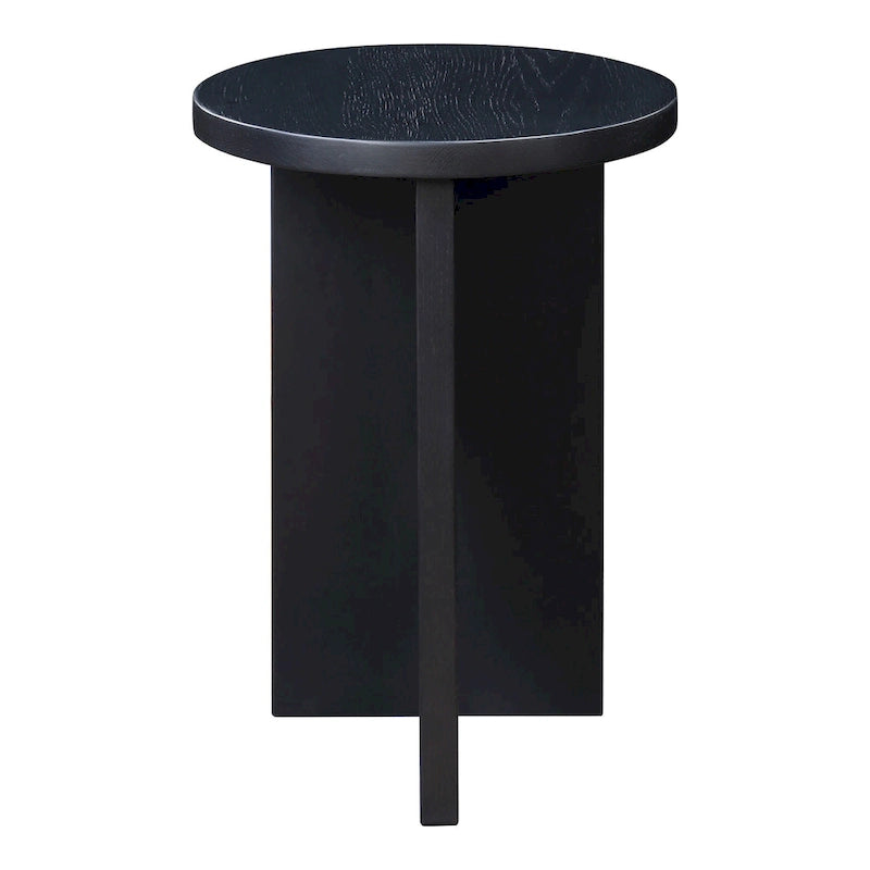 Aurelle Home Modern Geometric Round Accent Table