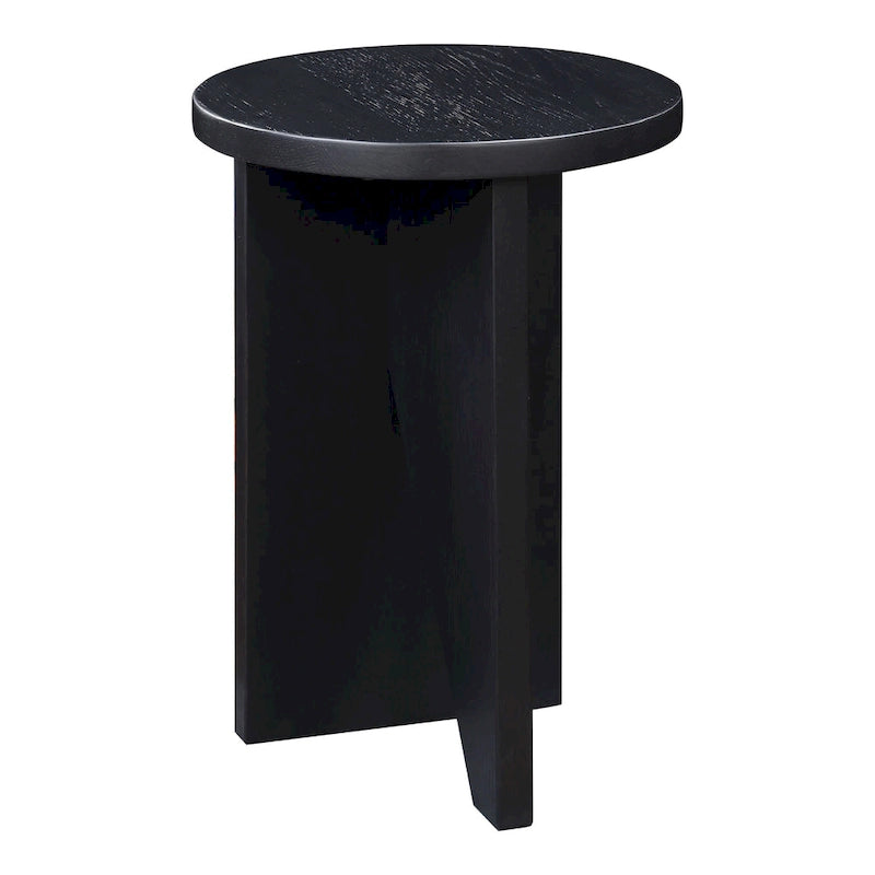 Table d'appoint ronde géométrique moderne