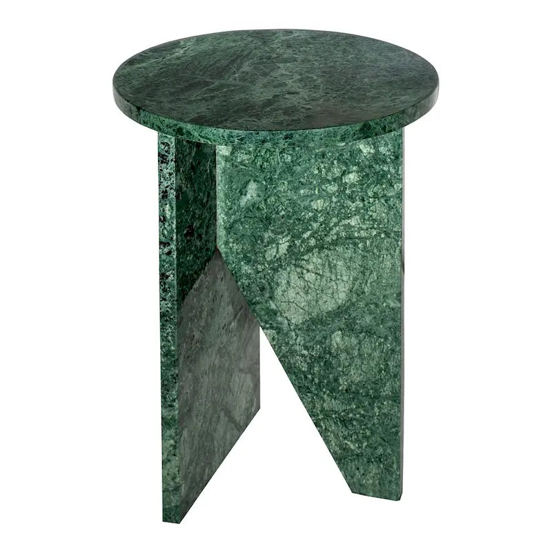Table d'appoint ronde géométrique moderne
