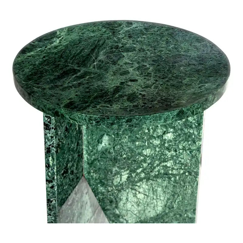Table d'appoint ronde géométrique moderne