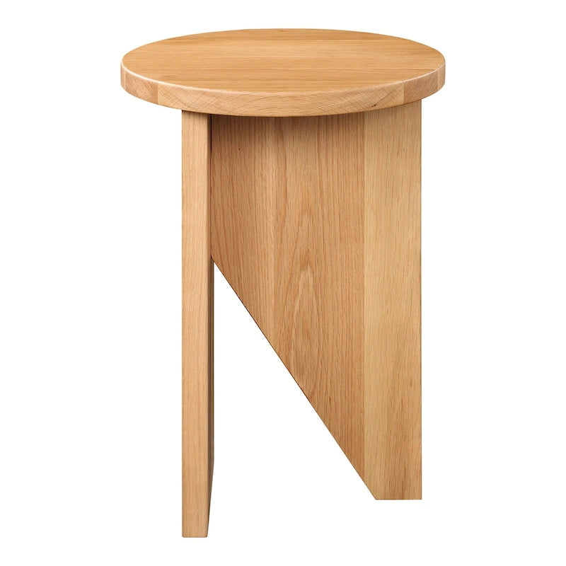 Table d'appoint ronde géométrique moderne