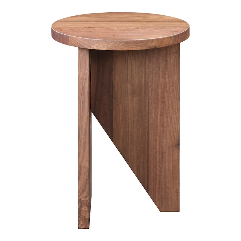 Table d'appoint ronde géométrique moderne