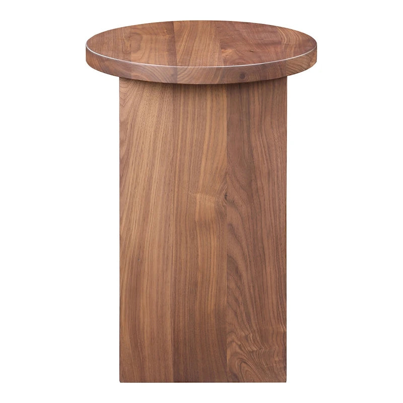 Table d'appoint ronde géométrique moderne
