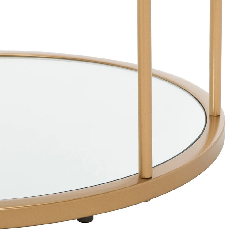 Table basse à 3 étagères - 42 L x 21 P x 17 H - 42lx21px17h