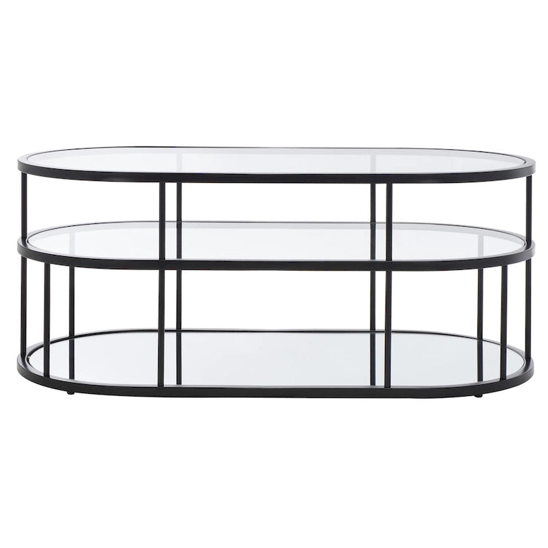 Table basse à 3 étagères - 42 L x 21 P x 17 H - 42lx21px17h