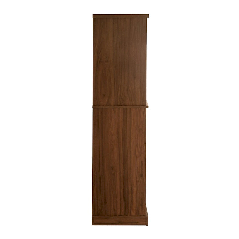 Armoire 4 portes avec 1 tiroir et 4 étagères intérieures réglables